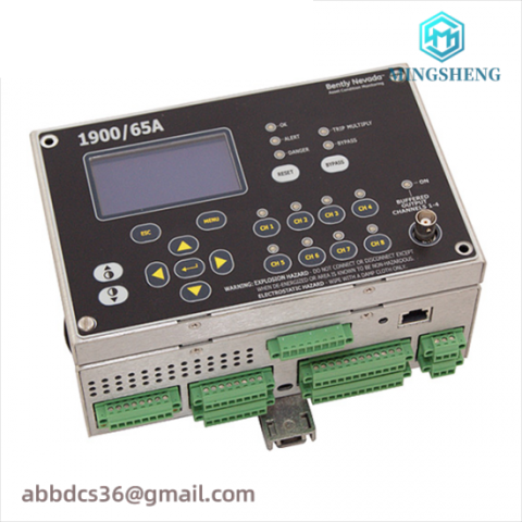 Bently Nevada 1900/65A - 172323-01: Comprehensive Equipment Monitoring Solution