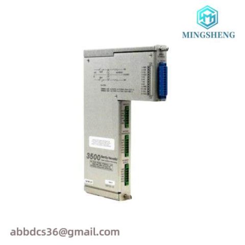 Bently Nevada 3500/04 138257-01 I/O Module: Precision Control & Monitoring Solution
