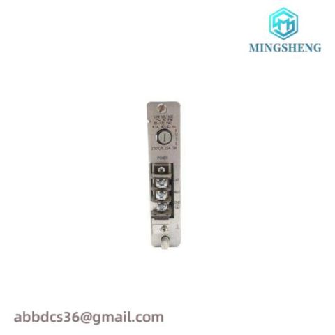 Bently Nevada 3500/15, 125840-02 - High Performance Low Voltage AC Power Input Module