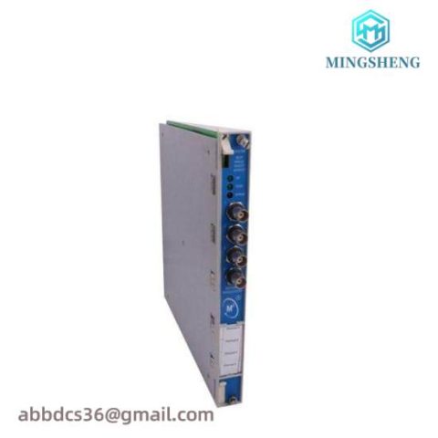 Bently Nevada 3500/44M-06-00: Precision Aeroderivative GT Vibration Monitor