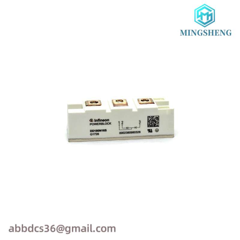 dd180n16s_infineon_diode_module.jpeg Infineon DD180N16S Diode Module - High Performance Rectifier for Industrial Control Systems