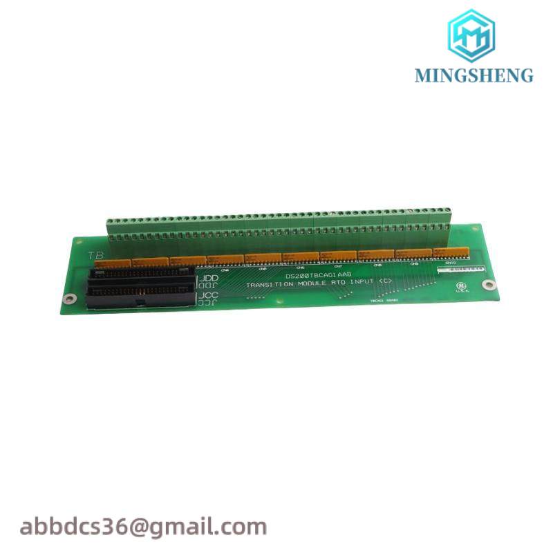 ds200tbcag1aab_ge_analog_i_o_terminal_board.jpg GE DS200TBCAG1AAB: Industrial Control Analog I/O Terminal Board