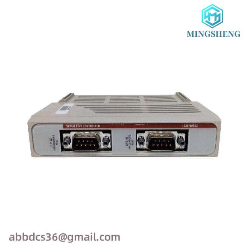 emerson_1c31169g02_link_controller.jpg Emerson 1C31169G02 Link Controller: Advanced Industrial Control Module