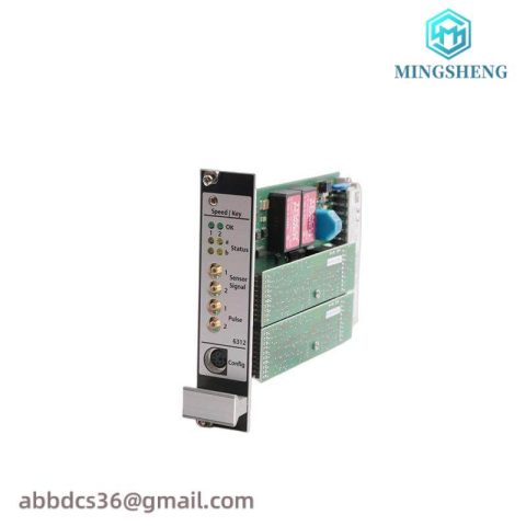 EMERSON A6312 Monitor Speed for Industrial Control Applications