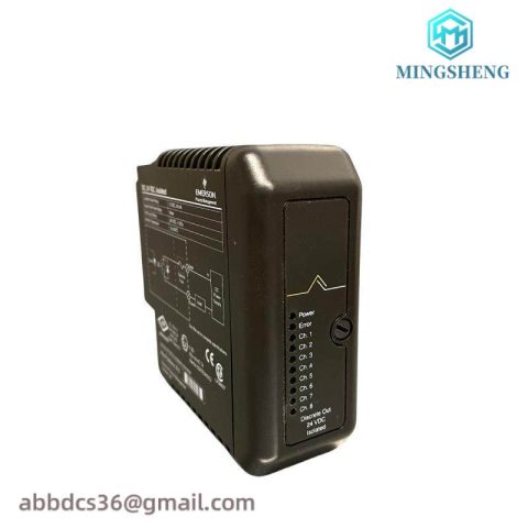 EMERSON KJ3001X1-BG1 | 12P0557X162 Output Module - Advanced Control Solutions for Industrial Automation