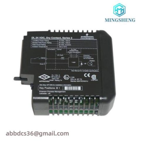 EMERSON KJ3201X1-BA1 | Discrete Input Card