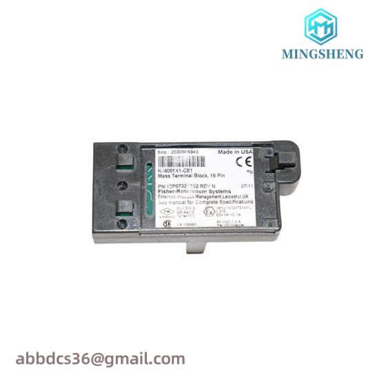 emerson_kj4001x1-ce1_12p0732x022_16_pin_mass_terminal_block_2.jpg EMERSON EPRO PR6424/006-111 CON031 - Precision Control Module for Industrial Applications