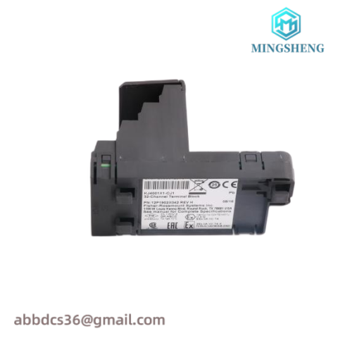 Emerson KJ4001X1-CJ1 Terminal Block; Manufacturer: Emerson