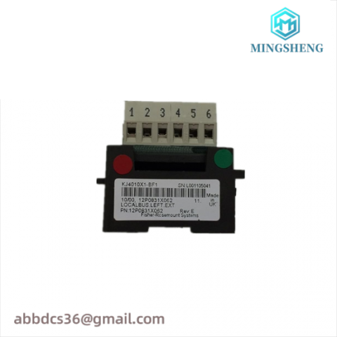 EMERSON KJ4010X1-BF1: Industrial PLC LocalBus Left Extender for Enhanced System Flexibility