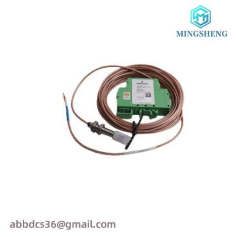 Emerson PR6423/002-030 CON031: High-Precision 8mm Eddy Current Sensor