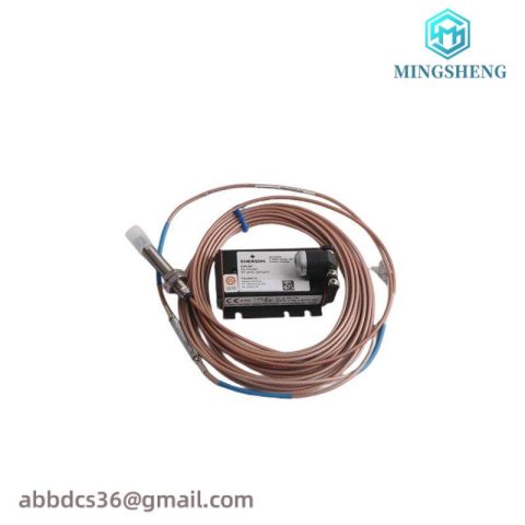 EMERSON PR6423/10R-131 CON041 Eddy Current Transducer, Precision Measurement for Industrial Control Systems