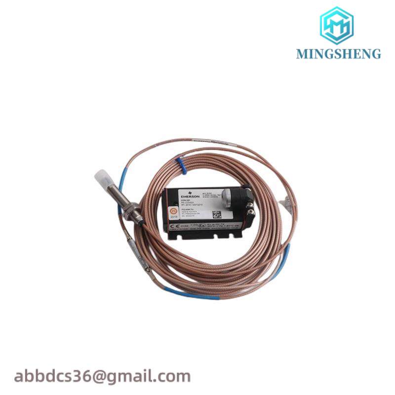 emerson_pr6423_10r-131_con041_eddy_current_transducer.jpg EMERSON PR6423/10R-131 CON041 Eddy Current Transducer, Precision Measurement for Industrial Control Systems