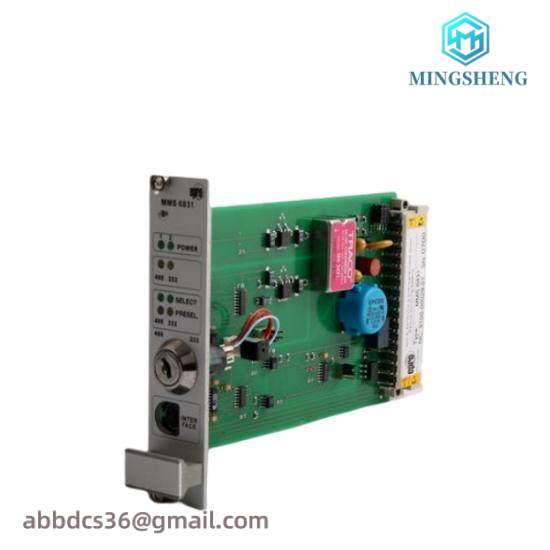 epro_emerson_mms_6831_interface_card.jpg EMERSON EPRO PR6424/006-111 CON031 - Precision Control Module for Industrial Applications