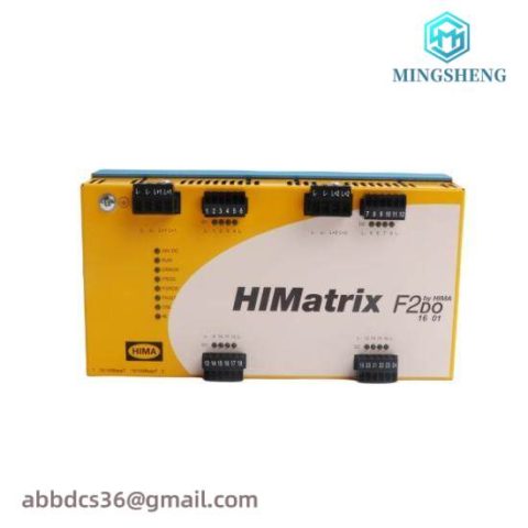 Hima F2 DO 16 01 - Safety-Related Controller, Hima's Reliable Choice for Industrial Automation