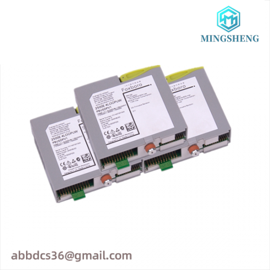 foxboro_fbm09.png FOXBORO FBM09 Control Module for Industrial Automation Systems