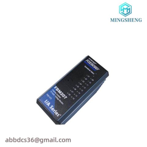 Foxboro FBM207C: High-Performance Input Module, Industrial Control Solutions