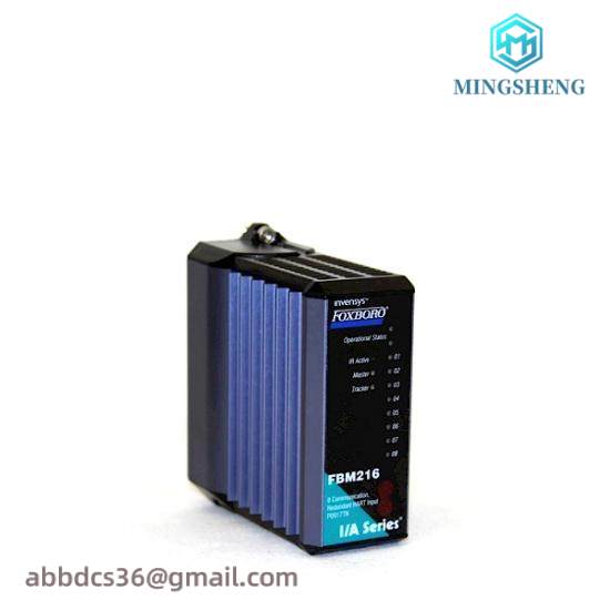 foxboro_fbm216_p0917tn_i_a_series_system.jpg Foxboro FBM216 P0917TN I/A Series System; Manufacturer: FOXOBORO