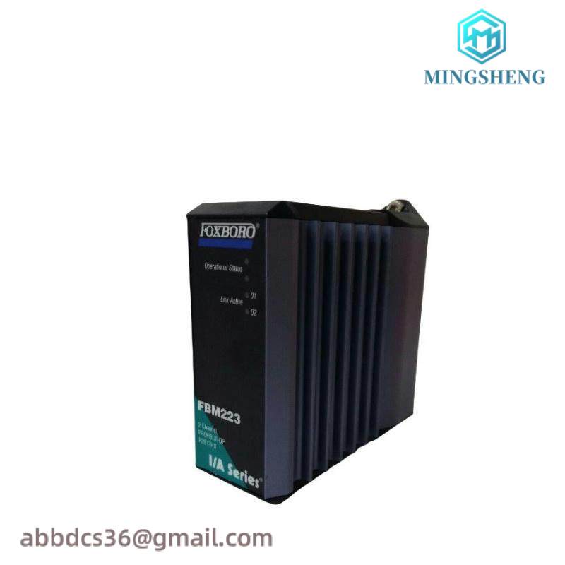 foxboro_fbm223.jpg FOXBORO FBM223 I/O Module for Industrial Control Systems
