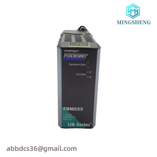 foxboro_fbm223_1.jpg FOXBORO FBM223 I/O Module for Industrial Control Systems