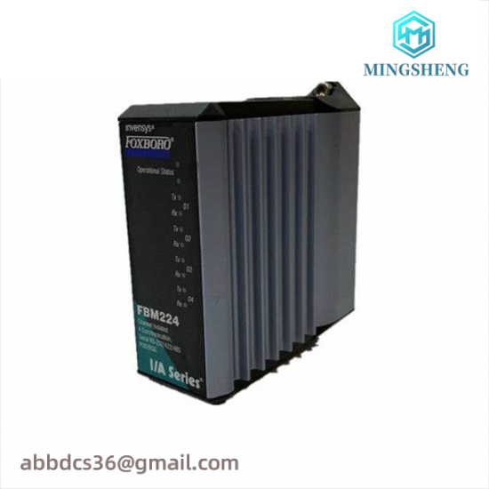 foxboro_fbm224_channel_isolated_4_communication_module.png Foxboro FBM224 Channel Isolated 4 Communication Module