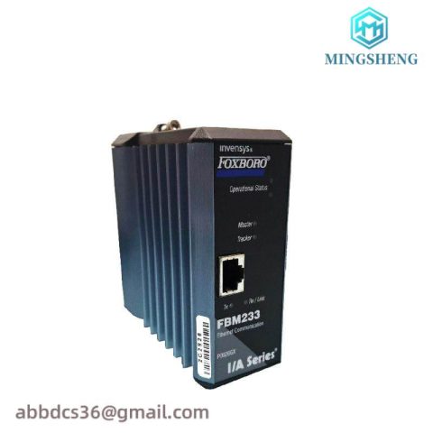 Foxboro FBM233 P0926GX: Channel Isolated Control Module
