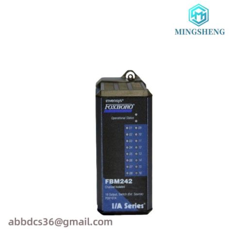 Foxboro FBM242 P0916TA: Advanced Output Interface Module for Industrial Control Systems