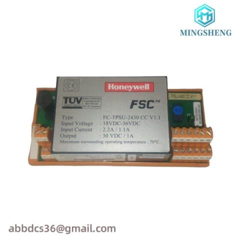 Honeywell FS-TPSU-2430 Power Converter, High Efficiency & Reliable Industrial Control Solution