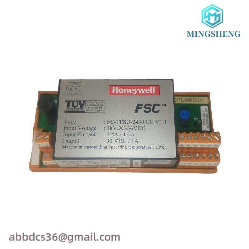 fs-tpsu-2430_honeywell_converter.jpg Honeywell FS-TPSU-2430 Power Converter, High Efficiency & Reliable Industrial Control Solution