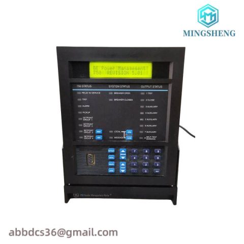 GE 750-P5-G5-D5-HI-A20-R: Advanced Distribution Feeder Management Relay