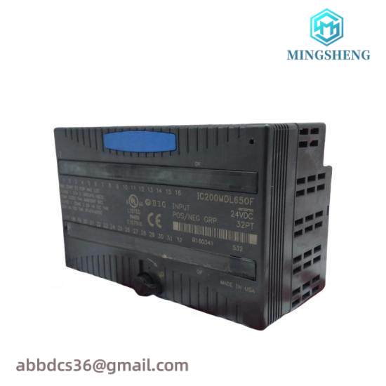 ge_fanuc_ic200mdl650.jpg GE FANUC IC200MDL650: Advanced Process Control Module for Industrial Automation