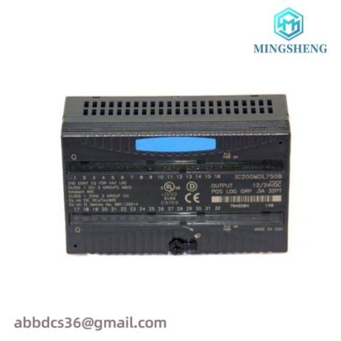GE FANUC IC200MDL750 Output Module, Advanced Control Solutions for Industrial Automation