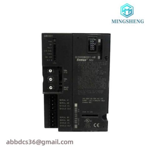 GE IC200GBI001 - High-Performance Interface Module for Industrial Automation