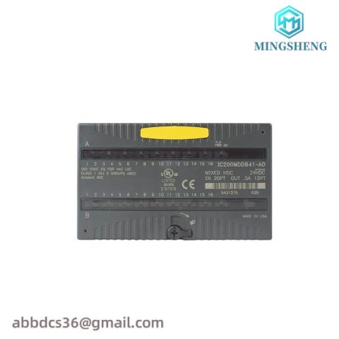 GE IC200MDD841 - Mixed Signal Module, Advanced Control Solutions