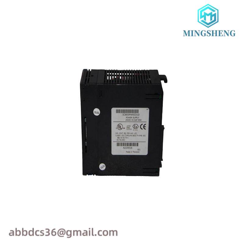 ge_ic693pwr331d_power_supply.jpg GE IC693PWR331D Power Supply - High Efficiency for Industrial Automation