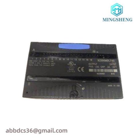General Electric IC200MDL740 - High-Power Control Module