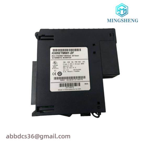 general_electric_ic695etm001df_ethernet_interface_module.jpg General Electric IC695ETM001DF Ethernet Interface Module - High-Speed Networking Solution