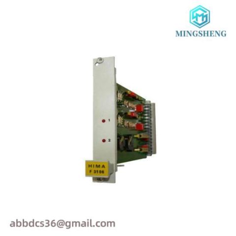 HIMA F3106 PLC CARD - Industrial Control Module for Efficient Automation