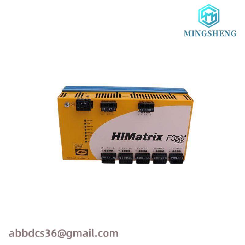 hima_f3dio20_802_1.jpg HIMA F3DIO20/802: 8-Channel Digital Input Module for Industrial Automation