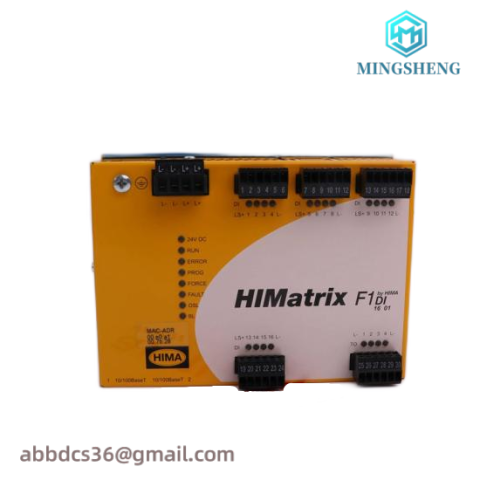 Hima F60GEH01 - Hiamtrix F60 GEH 01: Industrial Automation Control Module