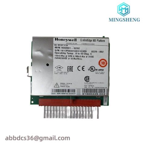 Honeywell 900H01-0202: Digital Output Relay Module, Control Precision at Your Fingertips