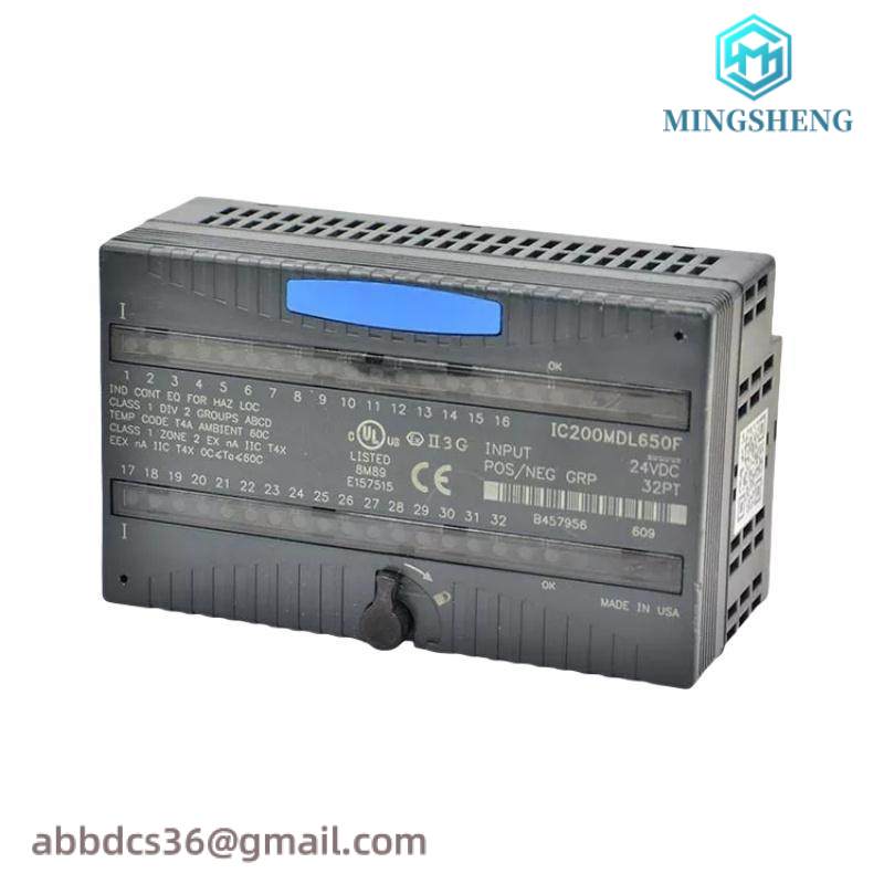 ic200mdl650f_ge_versamax_24vdc_input_modules.jpg GE IC200MDL650F: VersaMax 24VDC Input Modules, Industrial Automation Solutions