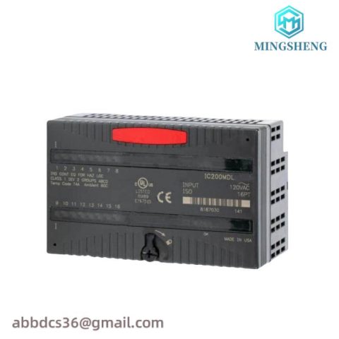 GE IC200MDL744 5 Volt Backplane Current Module