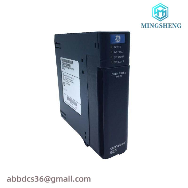 ic695psd040h_ge_rx3i_psd_power_supply.jpg GE IC695PSD040H: High Performance RX3i Power Supply Module
