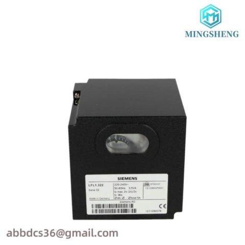 SIEMENS LFL1.322 - Gas Burner Control Module, Advanced Industrial Automation
