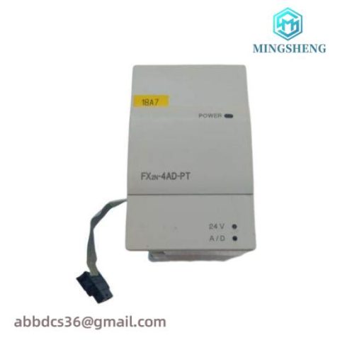 Mitsubishi FX2N-4AD-PT Programmable Logic Controller, Advanced Digital Input/Output Module for Industrial Automation