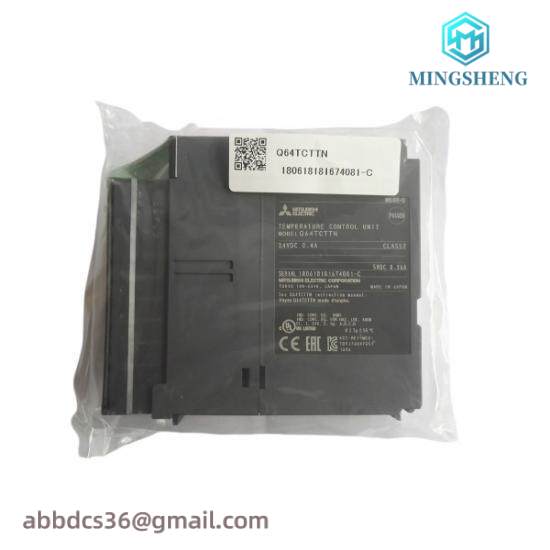 mitsubishi_q64tcrtn_4-channel_programmable_temperature_control_module.jpg Mitsubishi Q64TCRTN - Advanced 4-Channel Programmable Temperature Control Module