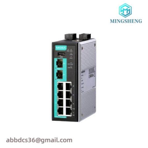 MOXA EDR-810-2GSFP Secure Router - High-Speed Gigabit Ethernet Router for Secure Network Connections