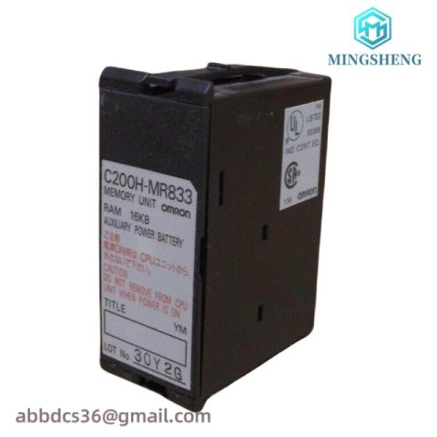 OMRON C200H-MR833: Memory Module Cartridge, Industrial Automation Solutions