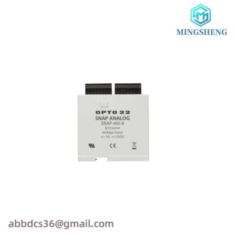 Opto 22 SNAP-AIV-8 Analog Input Module: Precision & Versatility for Industrial Automation