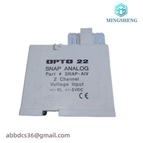 Opto 22 SNAP-AIV Input Module: Reliable Digital Input Solution for Industrial Automation